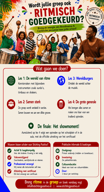 Schoolflyer Ritmisch Goedgekeurd